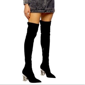 Balmain Monogram Heel